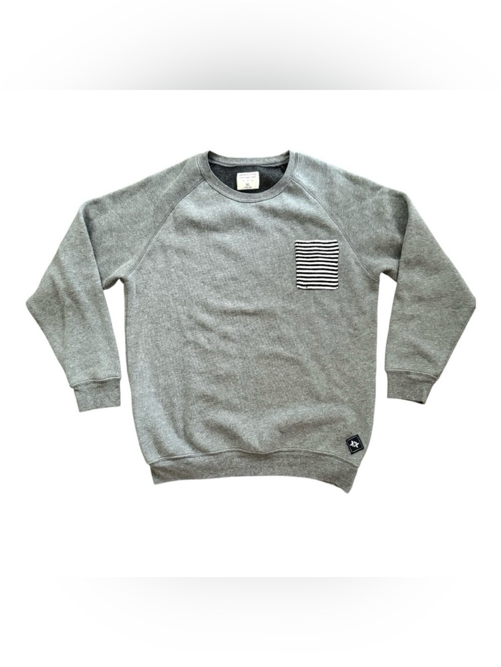 KROCHET KIDS grey sweatshirt, unisex, size XL